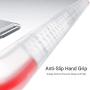 Ghostek Covert Clear Compatible with iPhone 12 Mini Case Silicone Metal Kickstand Compatible with MagSafe and Wireless Charging Slim Thin Grip Phone Cases for 2020 iPhone 12 Mini 5G (5.4 Inch) (Clear)