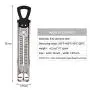 Candy Thermometer with Pot Clip Stay Cool Hanging Handle Professional Cooking Oil/Deep Fry Thermometer Candy Thermometer with Pot Clip Stay Cool Hanging Handle Professional Cooking Oil/Deep Fry Thermometer