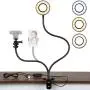 Amada Webcam Light Stand for Live Stream, Selfie Ring Light with Webcam Mount for Logitech C925e, C922x, C930e,C922,C930,C920,C615,Brio 4K-AMWS01