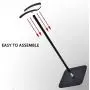 Headphone Stand Hanger 10.6in Bicmice Metal Stable Headset Stand Holder with Silicone Anti-Slip Pad for All Headphones Size (Black)