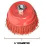 Als Liner Abrasive 180 Grit Nylon Bristle Cup Brush - 6 Inch - Safe for Use on Metal, Wood, Aluminum and Plastic Surfaces (TOOR6) Als Liner Abrasive 180 Grit Nylon Bristle Cup Brush - 6 Inch - Safe for Use on Metal, Wood, Aluminum and Plastic Surfaces (TOOR6)