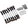 for WPL Upgrade Full Metal Spare Part WPL OP Fitting Metal Accessories Link Set for WPL C14 C24
