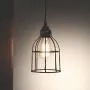 Rustic State Industrial Vintage Style | DIY Farmhouse Metal Wire Cage for Hanging Pendant Lighting | Light Fixture Lamp Guard | Rare Curved Design Black Rustic State Industrial Vintage Style | DIY Farmhouse Metal Wire Cage for Hanging Pendant Lighting | Light Fixture Lamp Guard | Rare Curved Design Black