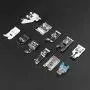 11PCS Multifunctional Domestic Sewing Machine Parts Press Foot Spare Parts Sew Machine Accessories Kit Set(Clear Box) 11PCS Multifunctional Domestic Sewing Machine Parts Press Foot Spare Parts Sew Machine Accessories Kit Set(Clear Box)
