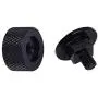 Newace Aluminum Welding Hood Fasteners Pipeliner Helmet Accessories Headgear Replacement Parts Screws 1 Pair(Black)