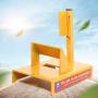 DYRABREST Lawn Mower Blade Sharpener Iron Metal Yellow Lawn Mower Blade Sharpener Lawn Mower Parts Sharpener Blade You to Sharpen You Own Blades