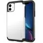 Luvvitt Ultra Armor Case Designed for iPhone 11 2019 with Removable Metal Plate for Magnetic Holder (car Phone Mount Cradle is not Included) for Apple iPhone XI 11 6.1 inch Screen - Silver