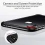 ESR Crown Metal Bumper Case for iPhone X, Metal Frame Armor with Soft Inner Bumper [Zero Signal Interference] [Raised Edge Protection] for iPhone X, Space Grey