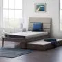 LUCID 5 Inch Memory Foam Low Profile-Cooling Gel Infusion-Hypoallergenic Bamboo Charcoal-Breathable Cover Bed Mattress Conventional, Twin, WHITE LUCID 5 Inch Memory Foam Low Profile-Cooling Gel Infusion-Hypoallergenic Bamboo Charcoal-Breathable Cover Bed Mattress Conventional, Twin, WHITE