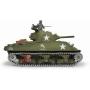 1/16 US M4A3 Sherman Tank (105mm Howitzer) Air Soft RC Battle Tank Smoke & Sound (Upgrade Version w/ Metal Gear & Tracks)