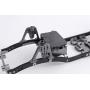 RZXYL Carbon Fiber and Metal Crawler RC Car Chassis Frame Kit for Axial SCX10 / D90 1/10 Scale RC Model Crawler