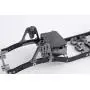RZXYL Carbon Fiber and Metal Crawler RC Car Chassis Frame Kit for Axial SCX10 / D90 1/10 Scale RC Model Crawler