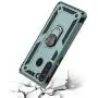 SWP for Samsung Galaxy A21 Case(US Version),Dual Layer Shock-Absorption Armor Cover,Full-Body Protective Case with Metal Ring Holder Kickstand for A21 (Dark Green) SWP for Samsung Galaxy A21 Case(US Version),Dual Layer Shock-Absorption Armor Cover,Full-Body Protective Case with Metal Ring Holder Kickstand for A21 (Dark Green)