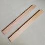 Btibpse Wooden Drawer Slides 17-3/4 Inches Classic Wood Center Guide Track with Slide Glides 45cm (1 pcs)