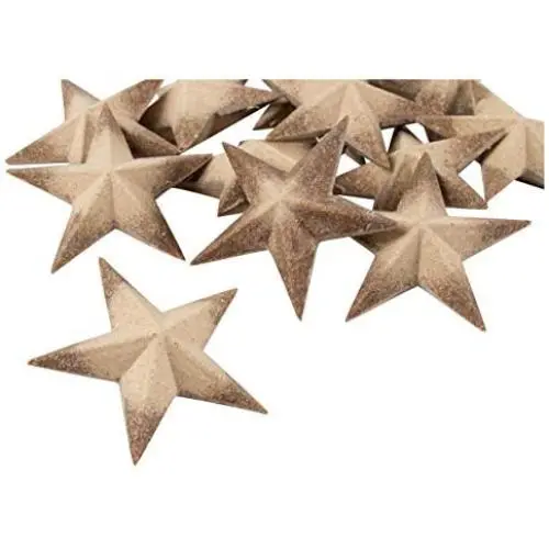 Wooden Stars for Crafts, Star Cutouts (3 x 3 x 1 in, 12 Pieces) Wooden Stars for Crafts, Star Cutouts (3 x 3 x 1 in, 12 Pieces)