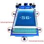 TECHTONGDA 3D Screen Printing Machine Micro-Registration Silk Screen Printing Press for PCB Metal Plate Glass Single Color Screen Printer 17.5x11.5 Inch
