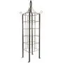H Potter Trellis Obelisk for Climbing Plant Large Garden Wrought Iron Ornamental for Patio Deck