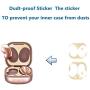 Stitch Silicone Case for Samsung Galaxy Buds Live, 5 in 1 Silicone Accessories Set Protective Cover,Silicone Case/Keychain/Carabiner/Metal dust Sticker/Cleaning Brush