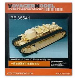 KNL HOBBY Charles 2C PE35641 VOYAGER MODEL Photo-etched sheets parts The best upgrade solution French super heavy tank upgrade with a metal etching (MENG)