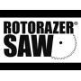 Official ROTORAZER Compact Circular Saw Set DIY Projects -Cut Drywall, Tile, Grout, Metal, Pipes, PVC, Plastic, Copper, Carpet w Blades, Dust Collector & Case AS SEEN ON TV