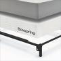 ZINUS Compack Metal Bed Frame / 7 Inch Support Bed Frame for Box Spring and Mattress Set, Black, King