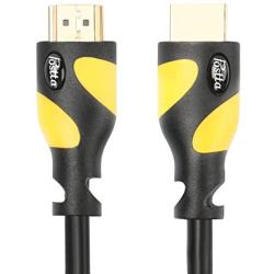 Postta HDMI Cable(10 Feet Yellow) Ultra HDMI 2.0V Support 4K 2160P,1080P,3D,Audio Return and Ethernet - 1 Pack