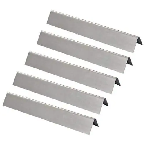 GasSaf 7636 15.3 inch Flavorizer Bars - Gas Grill Parts for Weber Spirit 300 Series，Suitable for Weber Spirit E310, E320, E330, S310, S320, S330 Grill Replacement,15.3L x 2.6W x 2.5H (5 Pack）