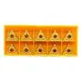 30PCS CNMG 431 + WNMG 431 + TNMG 331 CNC Lathe Indexable Solid Carbide Turning Insert Blade for Lathe Turning Tool Holder for The Finishing of Steel