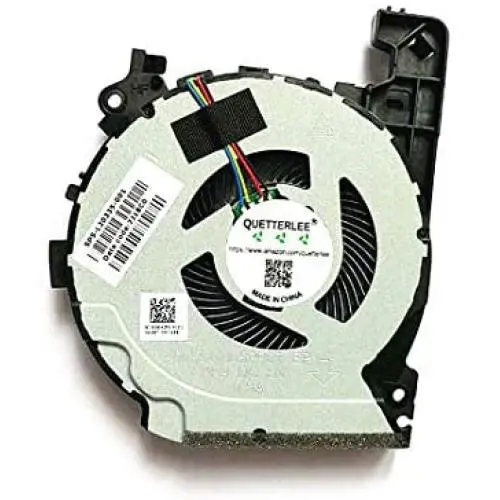 QUETTERLEE Replacement New CPU Cooling Fan for HP Pavilion 15-cx 15-cx0068tx 15-cv0058wm 15-cx0020nr 15-cx0030nr 15-cx0045nr 15-cx0049nr Series DFS501105PROT FKK9 SPS-L20335-001 Fan QUETTERLEE Replacement New CPU Cooling Fan for HP Pavilion 15-cx 15-cx0068tx 15-cv0058wm 15-cx0020nr 15-cx0030nr 15-cx0045nr 15-cx0049nr Series DFS501105PROT FKK9 SPS-L20335-001 Fan