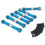 Harilla RC Steering Servo Linkage Rod Set Fit for HS 1/18 4WD Auto Replacement Parts - Blue