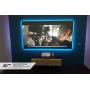 Elite Screens Aeon CLR Series, 90-inch 16:9, Edge Free Ambient Light Rejecting Fixed Frame Projector Screen, Ceiling Light Rejecting Projection Material for Ultra-Short Throw Projectors, AR90H-CLR