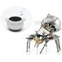 SAVWAY Metal 3D Puzzle with Bluetooth Speaker JS-001 Mecha Model Kits Toy Building Set Metal Spider Models