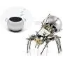 SAVWAY Metal 3D Puzzle with Bluetooth Speaker JS-001 Mecha Model Kits Toy Building Set Metal Spider Models SAVWAY Metal 3D Puzzle with Bluetooth Speaker JS-001 Mecha Model Kits Toy Building Set Metal Spider Models