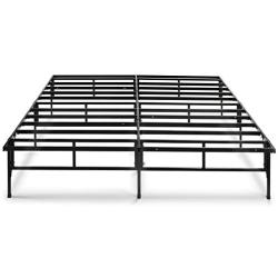 ZINUS SmartBase Compack Mattress Foundation / 14 Inch Metal Bed Frame / No Box Spring Needed / Sturdy Steel Slat Support, California King