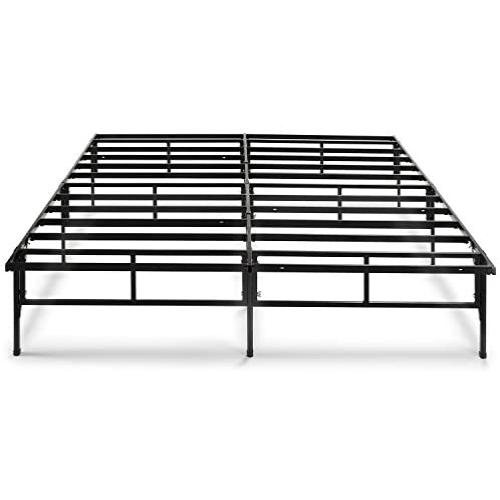 ZINUS SmartBase Compack Mattress Foundation / 14 Inch Metal Bed Frame / No Box Spring Needed / Sturdy Steel Slat Support, California King