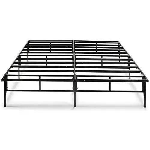 ZINUS SmartBase Compack Mattress Foundation / 14 Inch Metal Bed Frame / No Box Spring Needed / Sturdy Steel Slat Support, California King