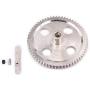 RC Metal Steel Differential Center Gear 62T CNC Machined 0015 for 1/12 Wltoys 12428 12628 12423 Short Course Buggy Off-Road Car Upgrades Parts (Silver)