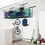 FLEXIMOUNTS 3x8 Overhead Garage Storage Rack Adjustable Ceiling Storage Rack Heavy Duty 96'' Length x 36'' Width x 40'' Height (Black)…