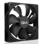 GIM KB-7 PWM Case Fan 120mm High Performance Cooling Quiet Fan, 4 Pin, 200-1800 RPM