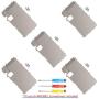 MMOBIEL Pack of 5 LCD Metal Back Plate Replacement Compatible with iPhone 7 Plus with Heat Shieldincl Screwdrivers