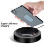 ZIYE Detachable Universal Phone Ring Holder Finger Kickstand, 360° Rotation Metal Ring Grip Holder for Magnetic Car Mount Compatible with All Smartphone(Dusty Blue)