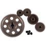 NINGWANG Diff Differential Main Metal Spur Gear 64T 17T 21T 26T 29T Motor Gear RC Car Part for HSP 1/10 RC Car Truck 94111