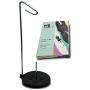 HONEYSEW Heavy Duty Metal Base Single Thread Stand Universal Full Metal Single Cone and Spool Adjustable Thread Stand for Sewing and Embroidery Machines Upgraded Design