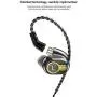 BLON BL05 in Ear Earphone, 10mm Carbon Diaphragm Dynamic Drive Metal Earphone in Ear Earphone, Metal Shell Bass HiFi DJ in Ear Monitor,in Ear Headphone with 2pin Detachable Cable (Silver with Mic) BLON BL05 in Ear Earphone, 10mm Carbon Diaphragm Dynamic Drive Metal Earphone in Ear Earphone, Metal Shell Bass HiFi DJ in Ear Monitor,in Ear Headphone with 2pin Detachable Cable (Silver with Mic)