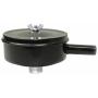 Interstate Pneumatics SA13 - Compressor Air Intake Filter Metal Body 5'' Dia - 3/4'' MPT w/Paper Cartridge