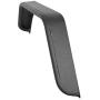 Hooke Road Wrangler TJ 4.3'' Wide Rear Steel Fender Flares Tubular Flat Wheel Cover Guards Compatible with Jeep Wrangler TJ 1997 1998 1999 2000 2001 2002 2003 2004 2005 2006 (2 PCS Rear)