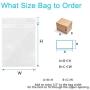 Heoawrk 3x 4 Small Clear Ziplock Poly Bags, 100pcs Resealable Plastic Zipper Bags, 2 Mil Thick - Food Grade Safe. Great for Candy, Cookies, Jewelry, Pill, and Party Favors
