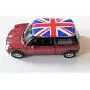 Modern Style Mini Cooper Model Made of Die Cast Metal and Plastic Parts, Pull Back & Go Action, Red