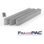 V Nails for Softwood Picture Frames - 15mm (5/8 Inch) - [2000 V-Nail Pack, Stacked] - Universal (UNI) - Ultra Strong Vnail Wedges for Picture Framing - Joining Picture Frame Corners