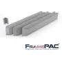 V Nails for Softwood Picture Frames - 15mm (5/8 Inch) - [2000 V-Nail Pack, Stacked] - Universal (UNI) - Ultra Strong Vnail Wedges for Picture Framing - Joining Picture Frame Corners